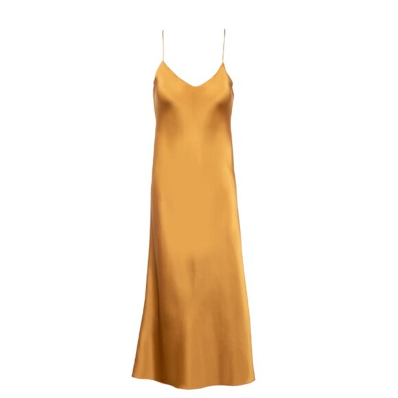 Dannijo Bronze Midi Slip Dress - Picture 1 of 2
